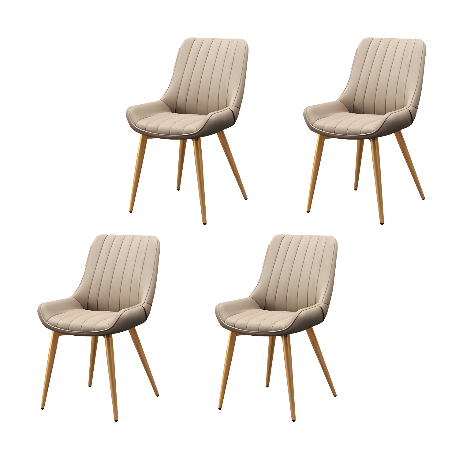 Faux Leather Dining Side Chair | Ormau - image 36