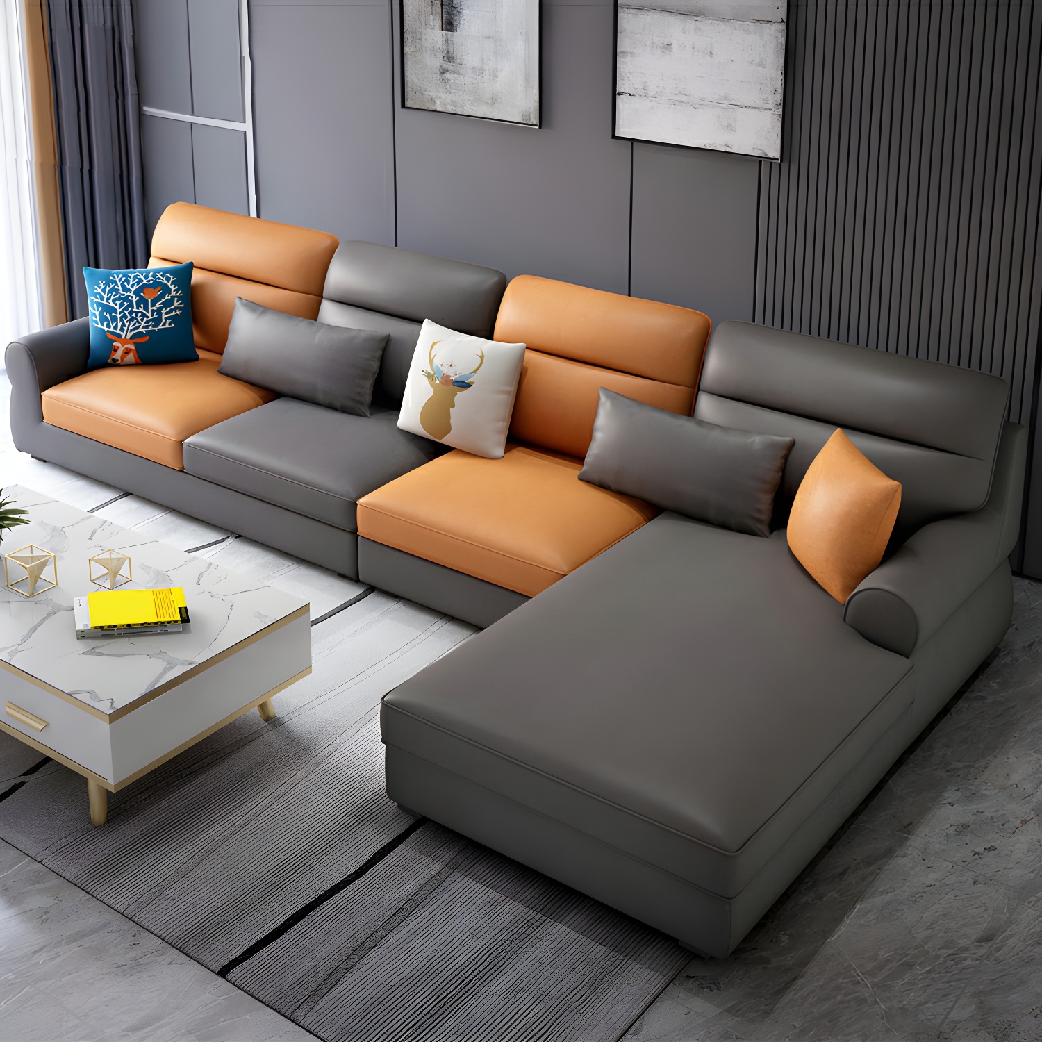 Architectural Sectional Sofa | Ormau - image 32