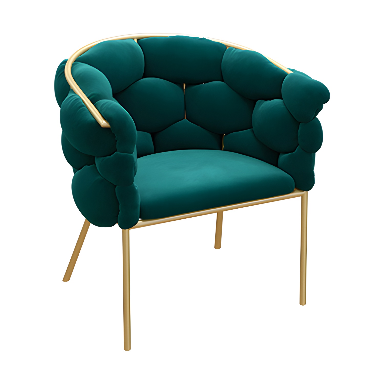 Glam Upholstered Dining Chair | Ormau - image 5