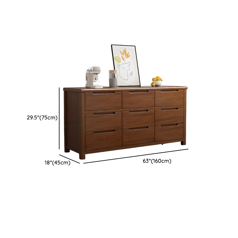 Walnut Lingerie Chest & Double Dresser | Ormau - image 20