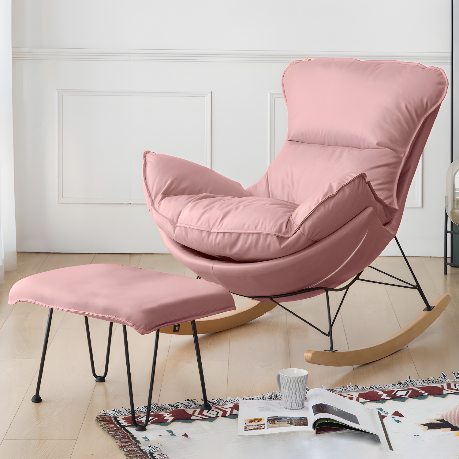 Upholstered Rocking Chair | Ormau - image 32