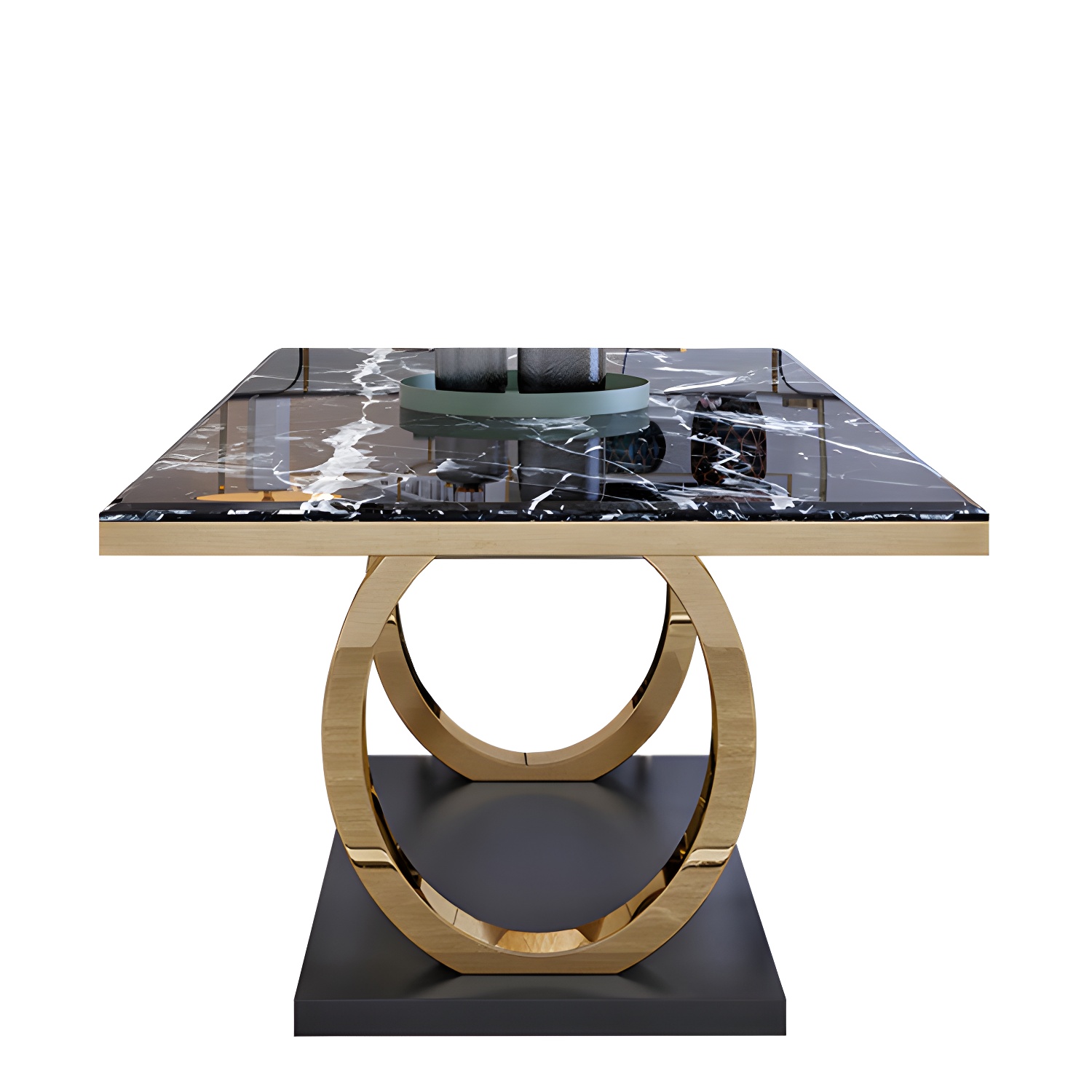 Marble & Gold Dining Set | Ormau - image 5