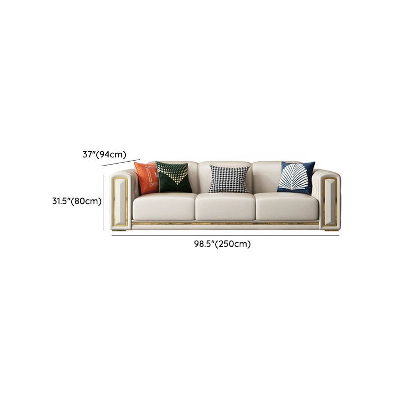 Glam Leather Sectional | Ormau - image 14