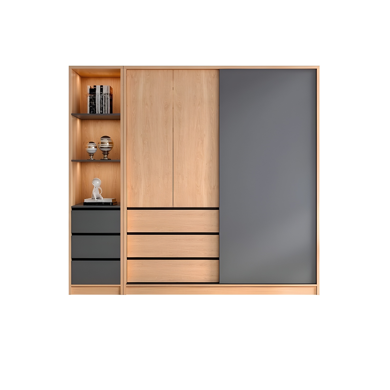 Natural Wood Armoire | Ormau - image 30