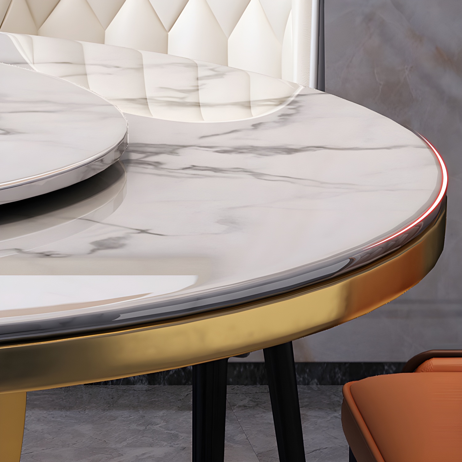 Glamorous Marble Dining Set | Ormau - image 4