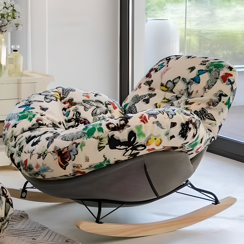 Upholstered Rocking Chair | Ormau - image 7