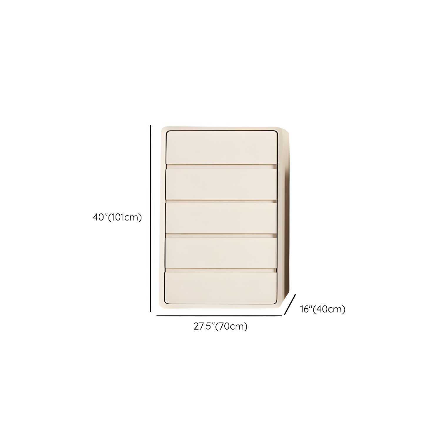 Modern White Dresser | Ormau - image 16