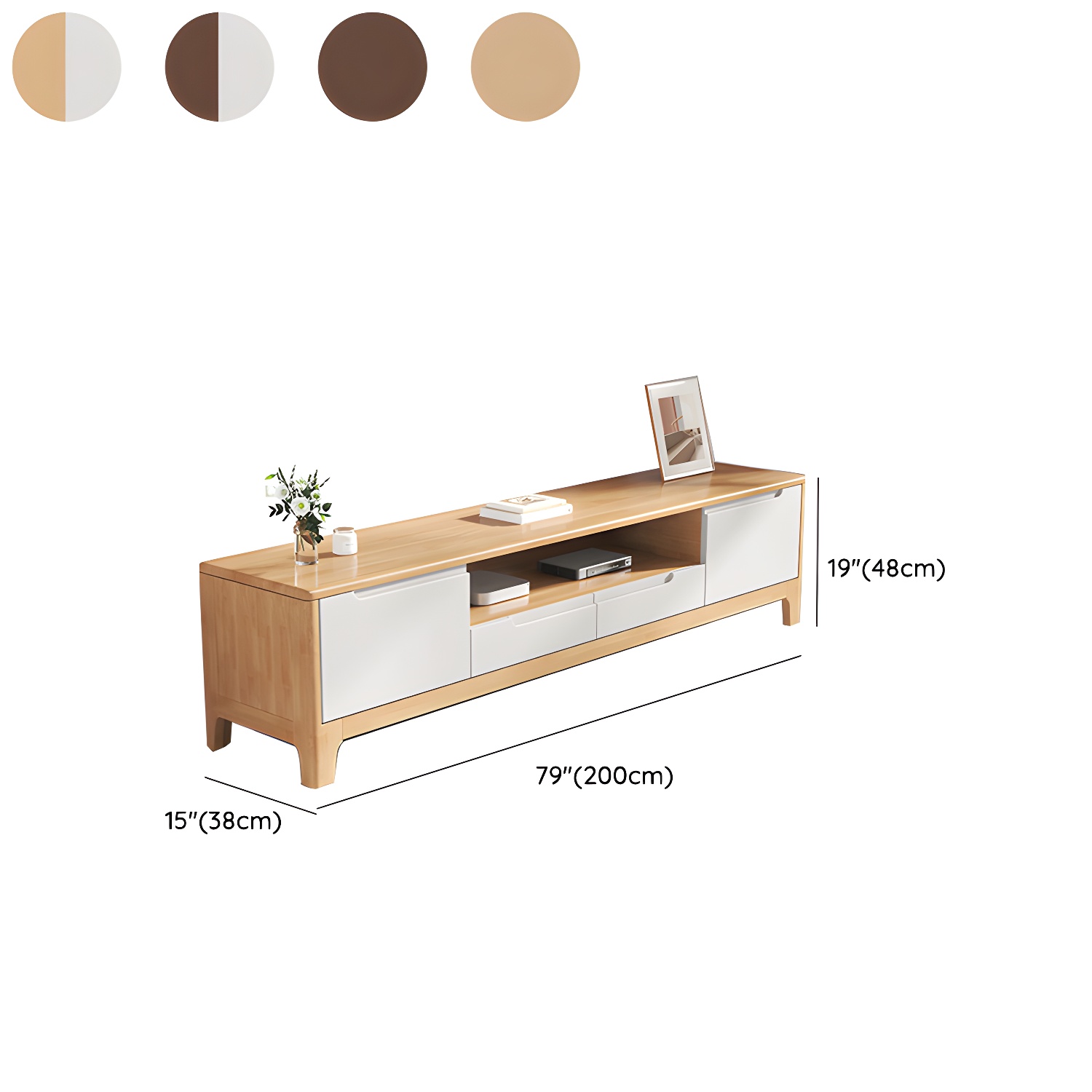 Scandinavian Media Stand | Ormau - image 16