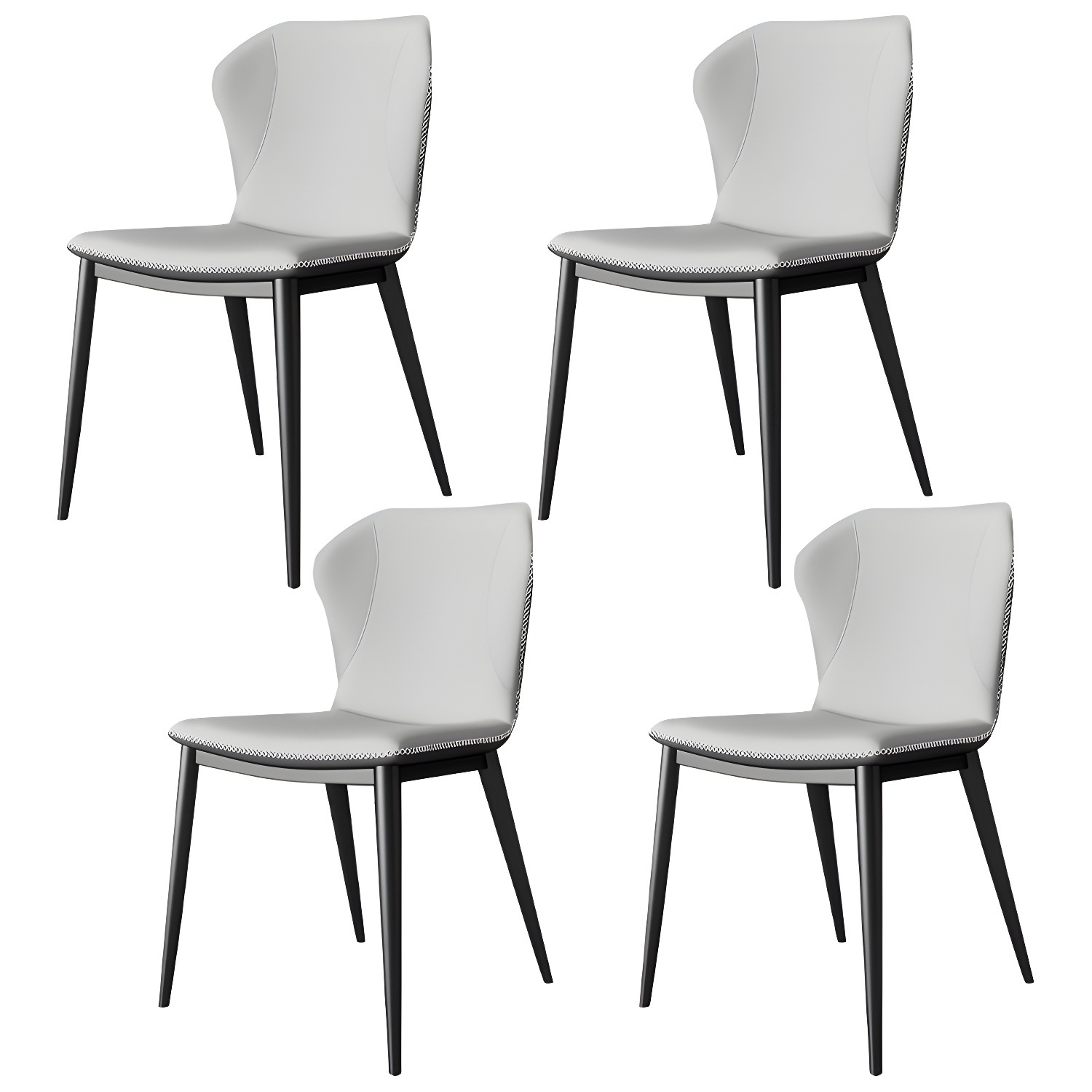Wingback Leather Dining Chair | Ormau - image 21