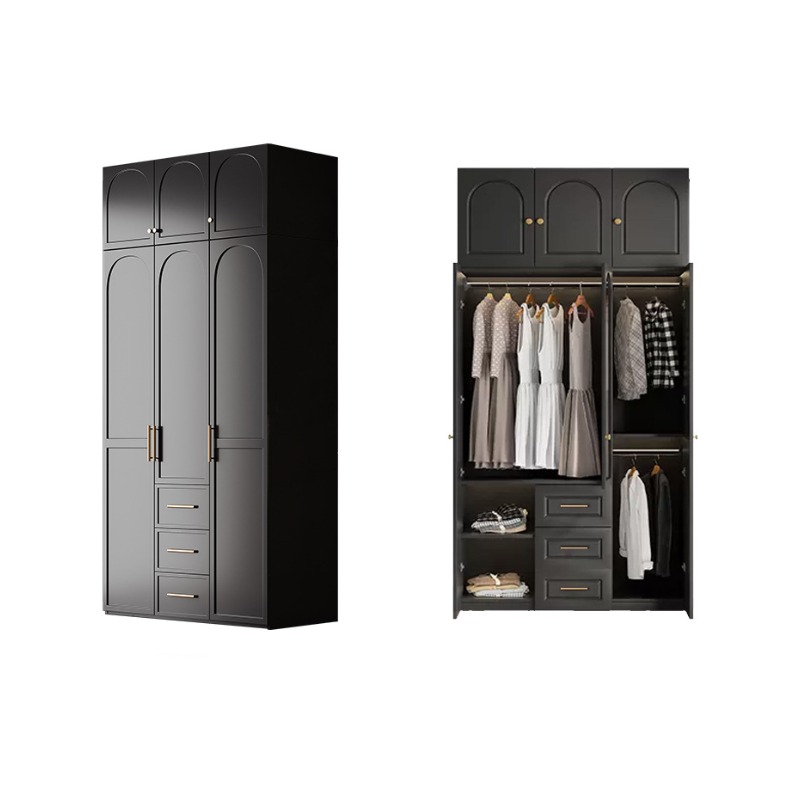 Modern Lumber Wardrobe Armoire | Ormau - image 34