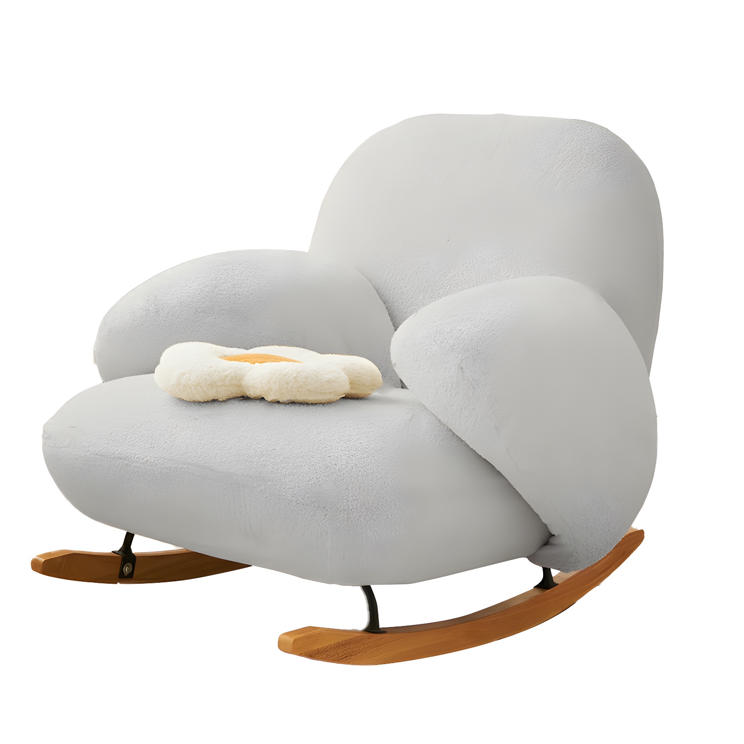 Upholstered Rocking Accent Chair | Ormau - image 5