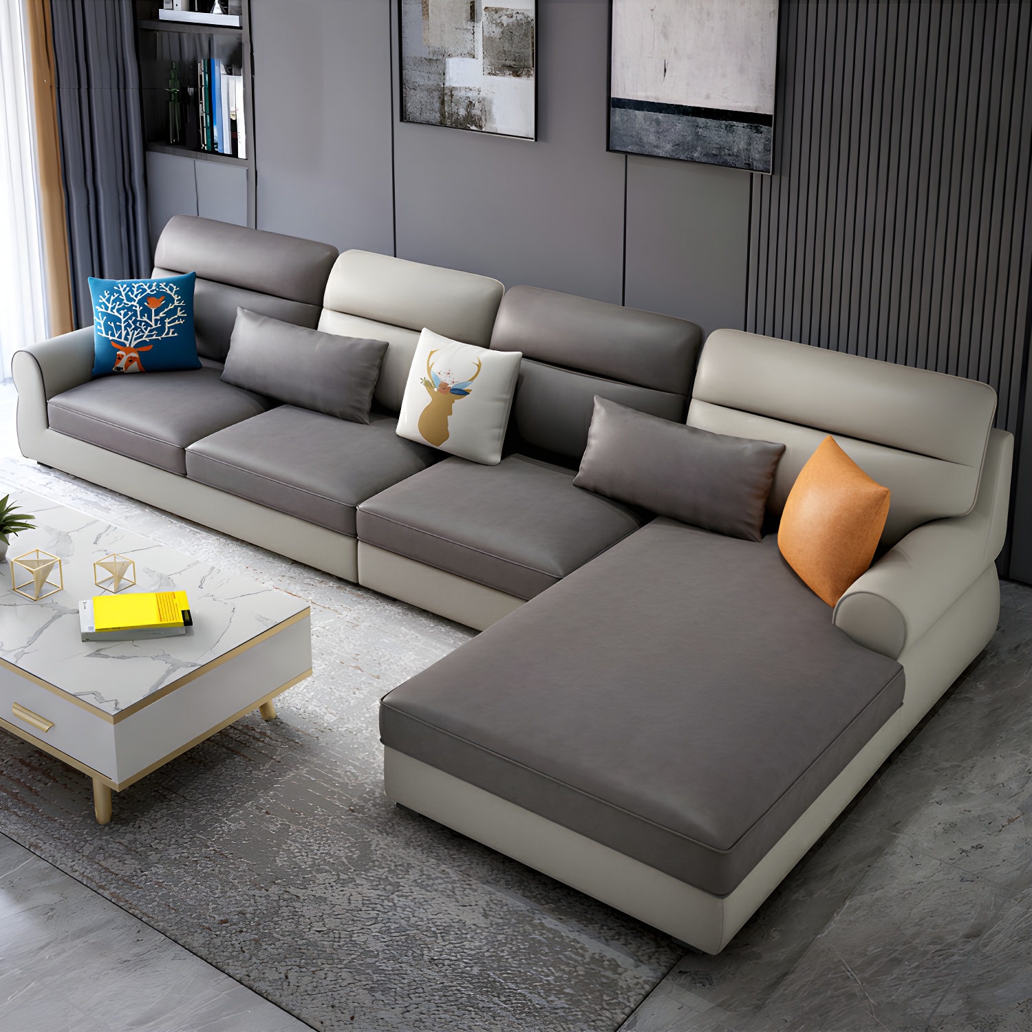 Architectural Sectional Sofa | Ormau - image 20