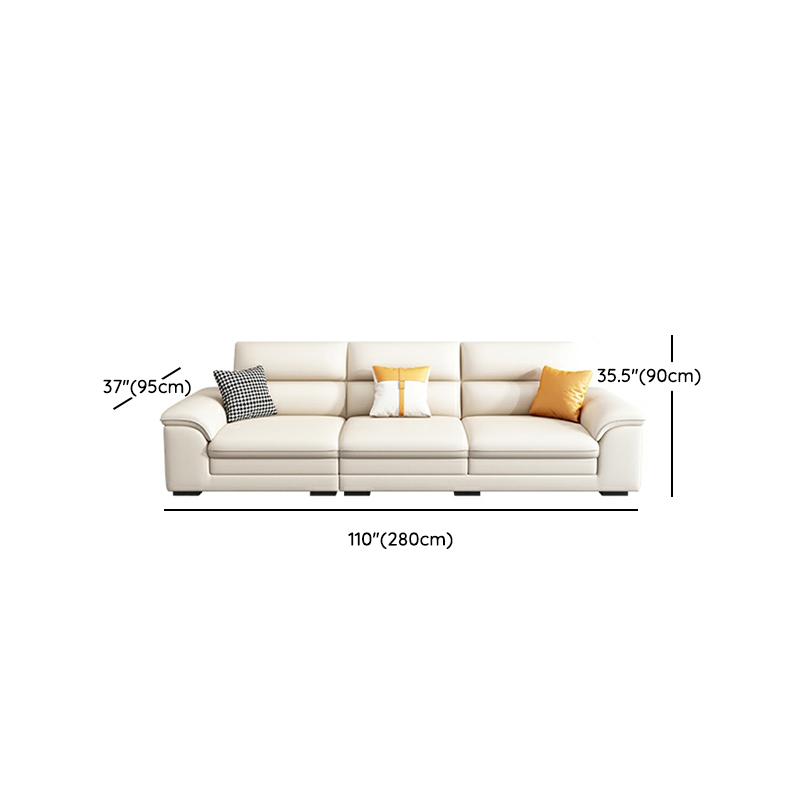 Modern White Sectional Sofa | Ormau - image 11