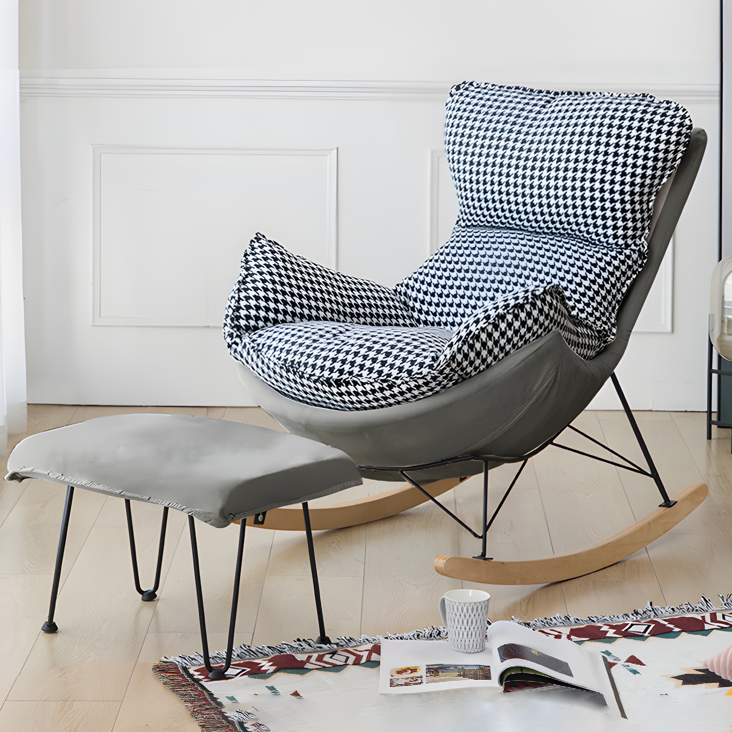 Upholstered Rocking Chair | Ormau - image 23
