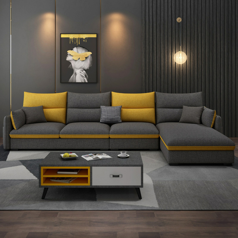 Modern Gray Sectional Sofa | Ormau - image 3
