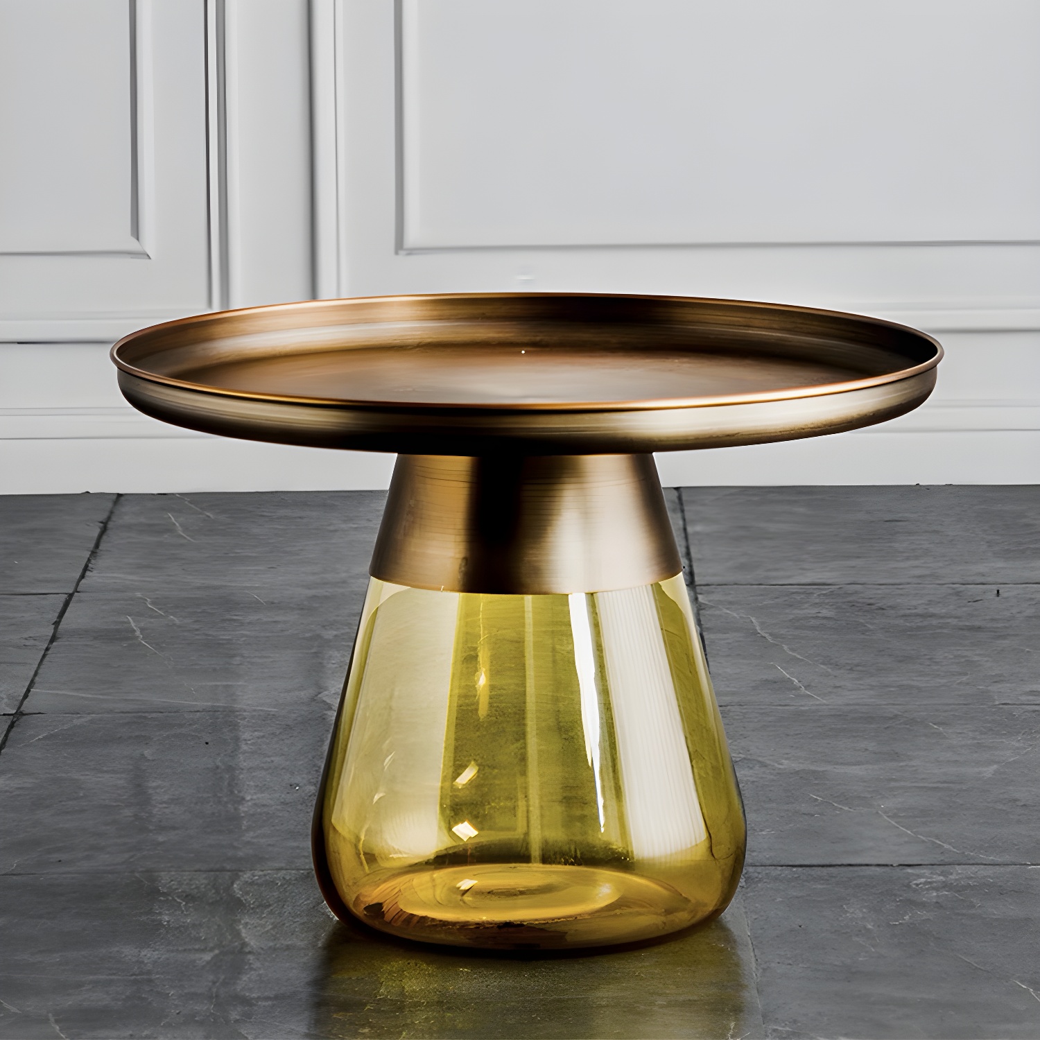 Glass & Gold Coffee Table | Ormau - image 5