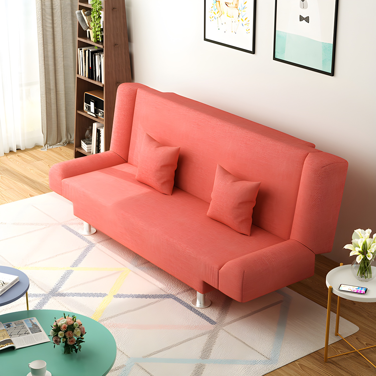 Linen Convertible Sofa | Ormau - image 7