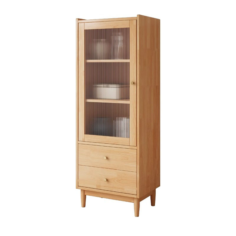Solid Wood Accent Cabinet with Glass Door | Ormau - image 20
