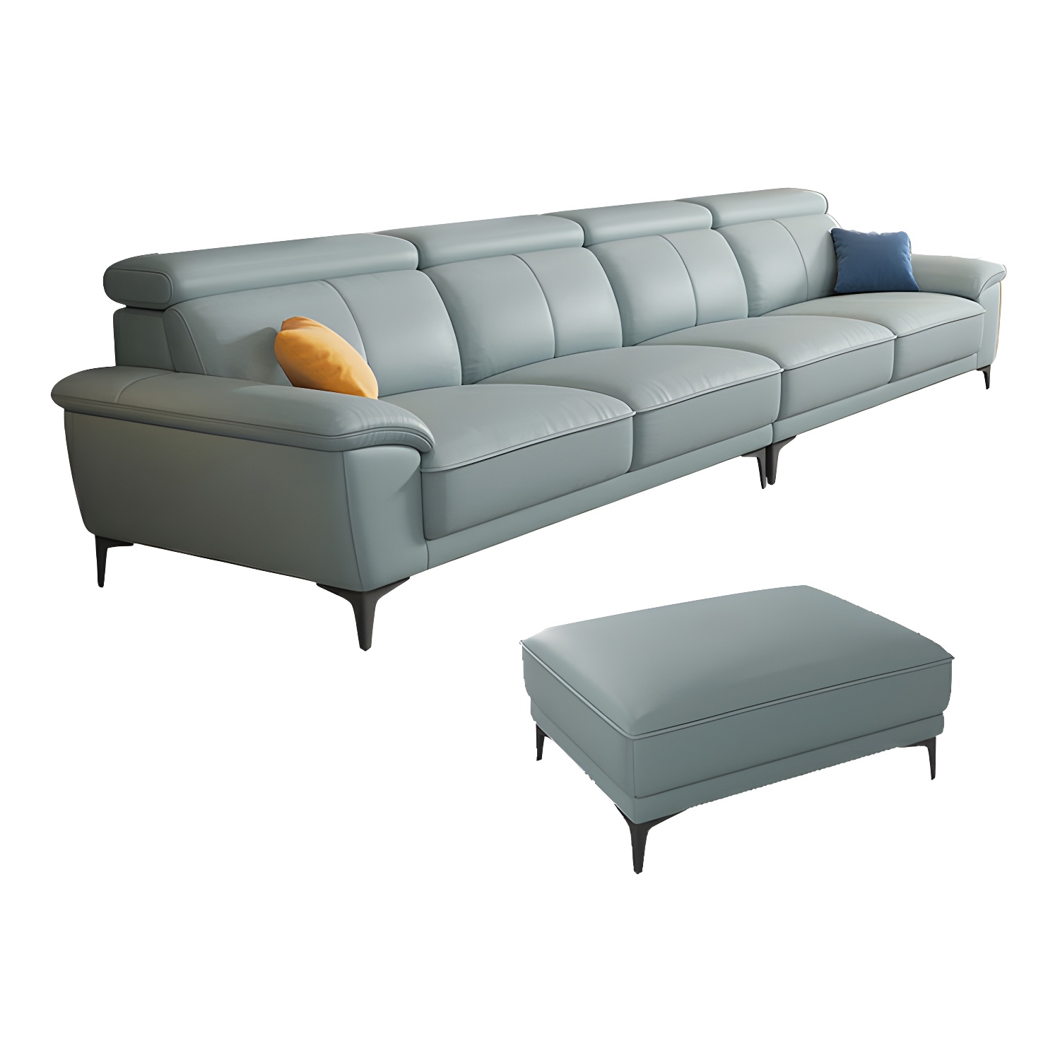 Leather Sectional Sofa | Ormau - image 34