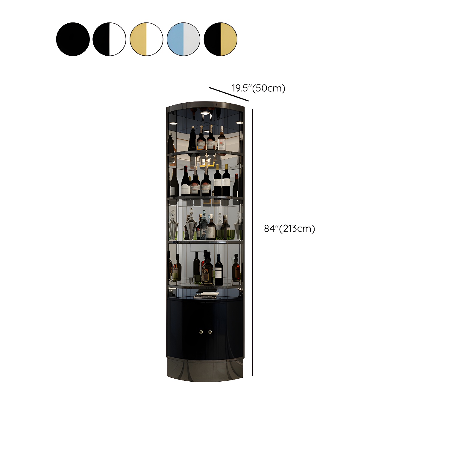 Glam Corner Cabinet | Ormau - image 16