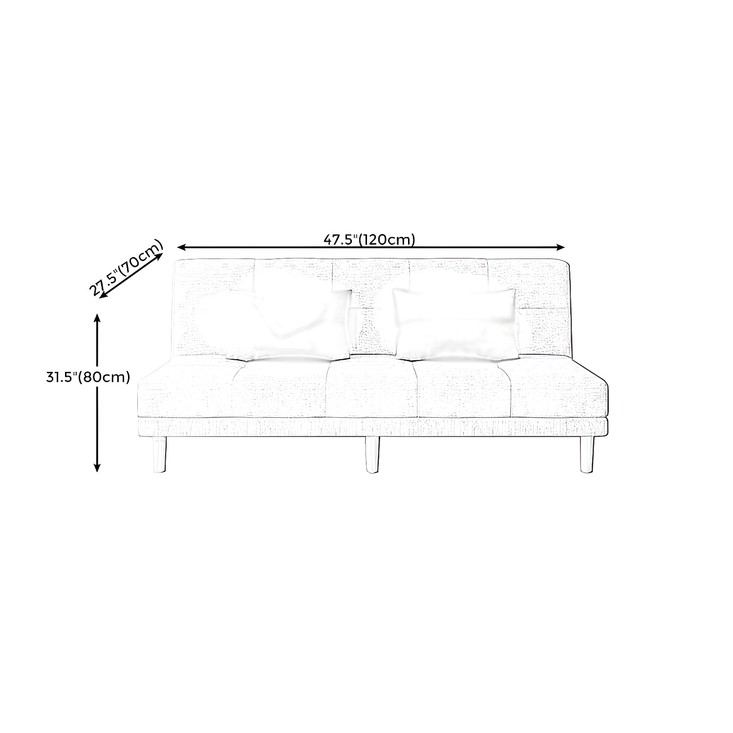 Modern Sleeper Settee | Ormau - image 12