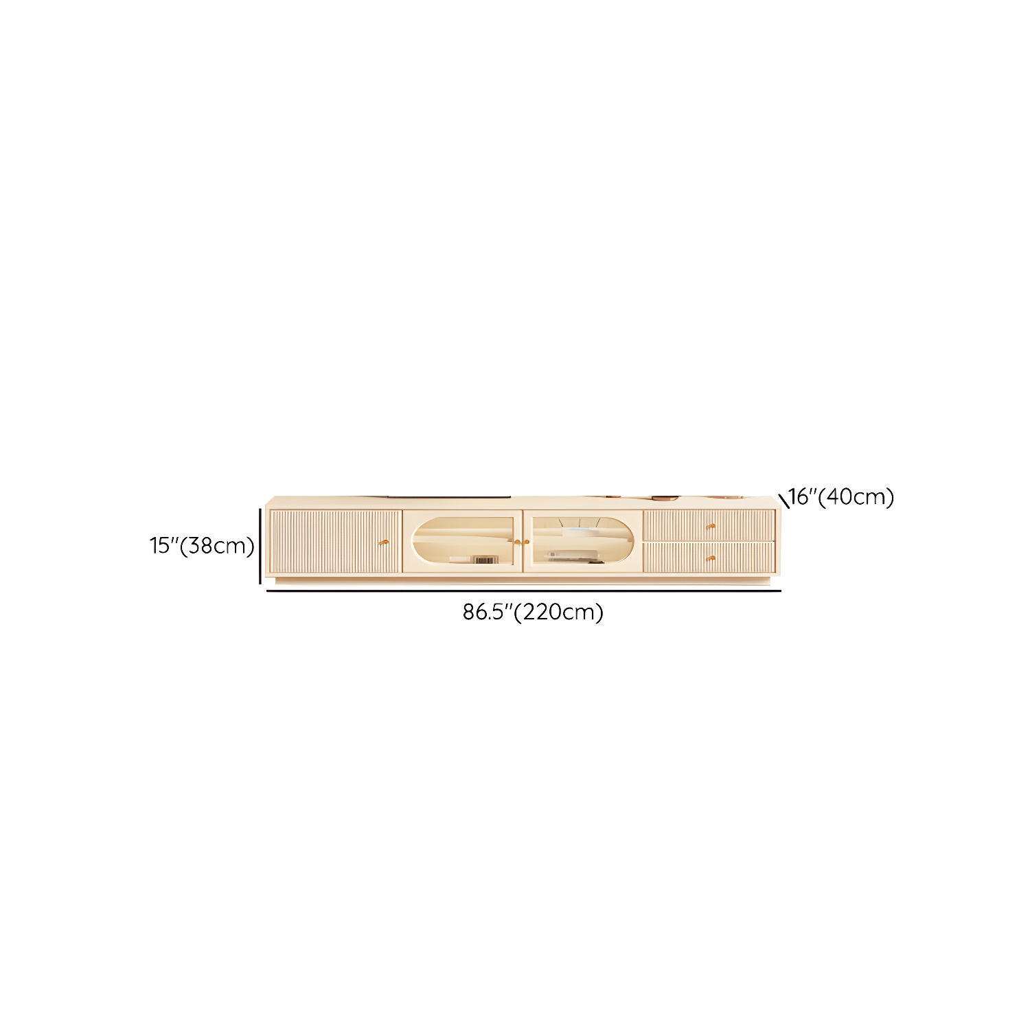 Cable Management TV Console | Ormau - image 15