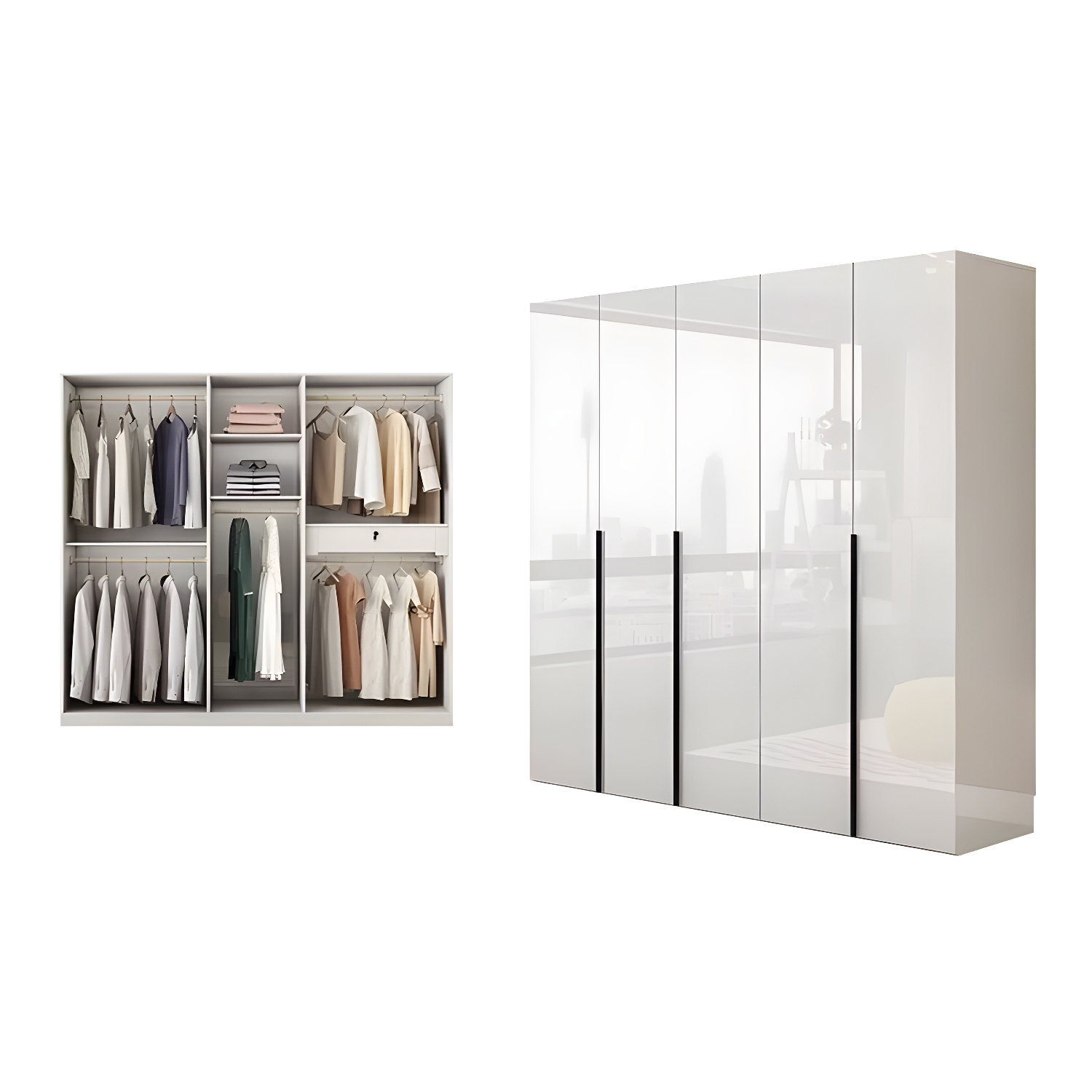 Modern Wardrobe Armoire | Ormau - image 40