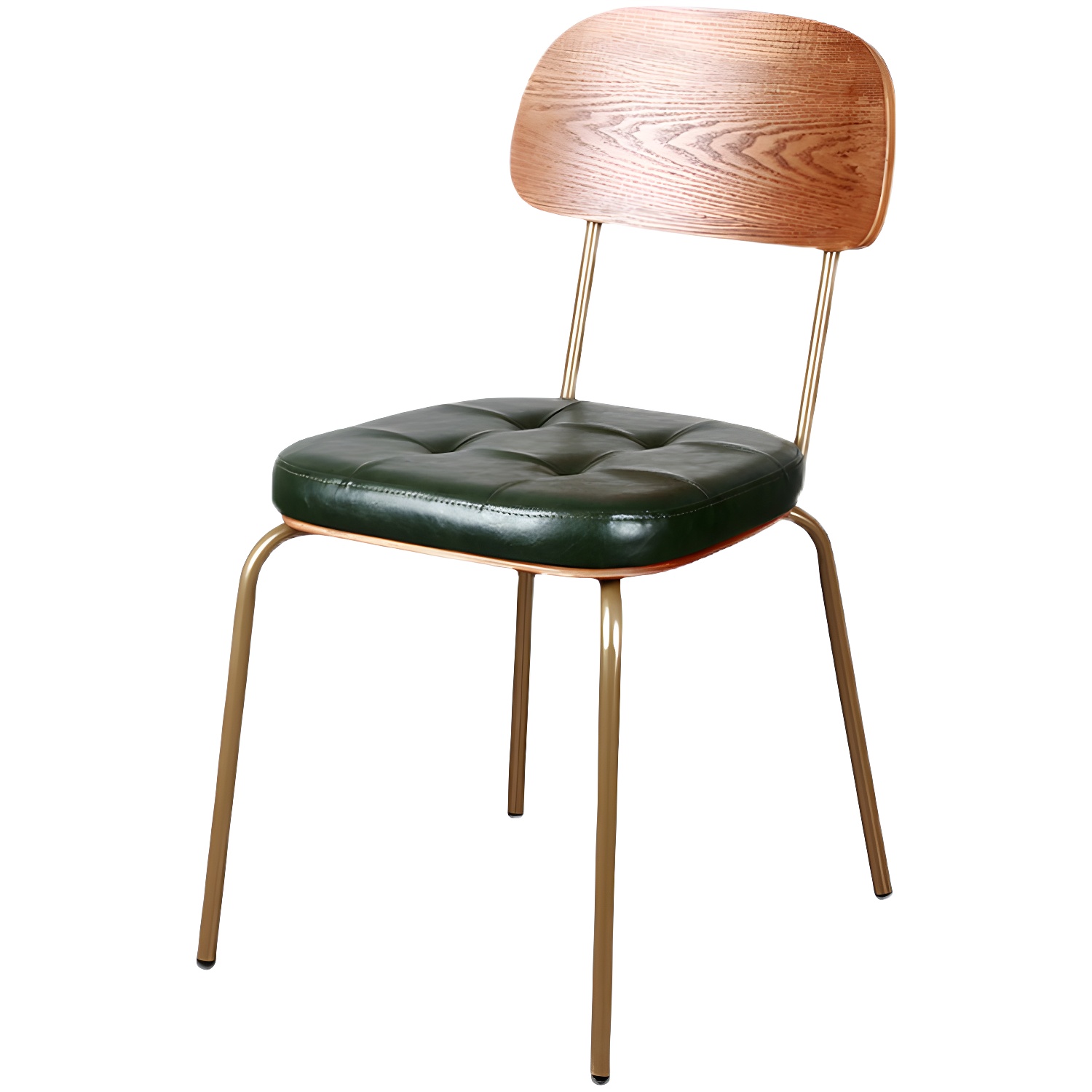 Industrial Leather Dining Chair | Ormau - image 12