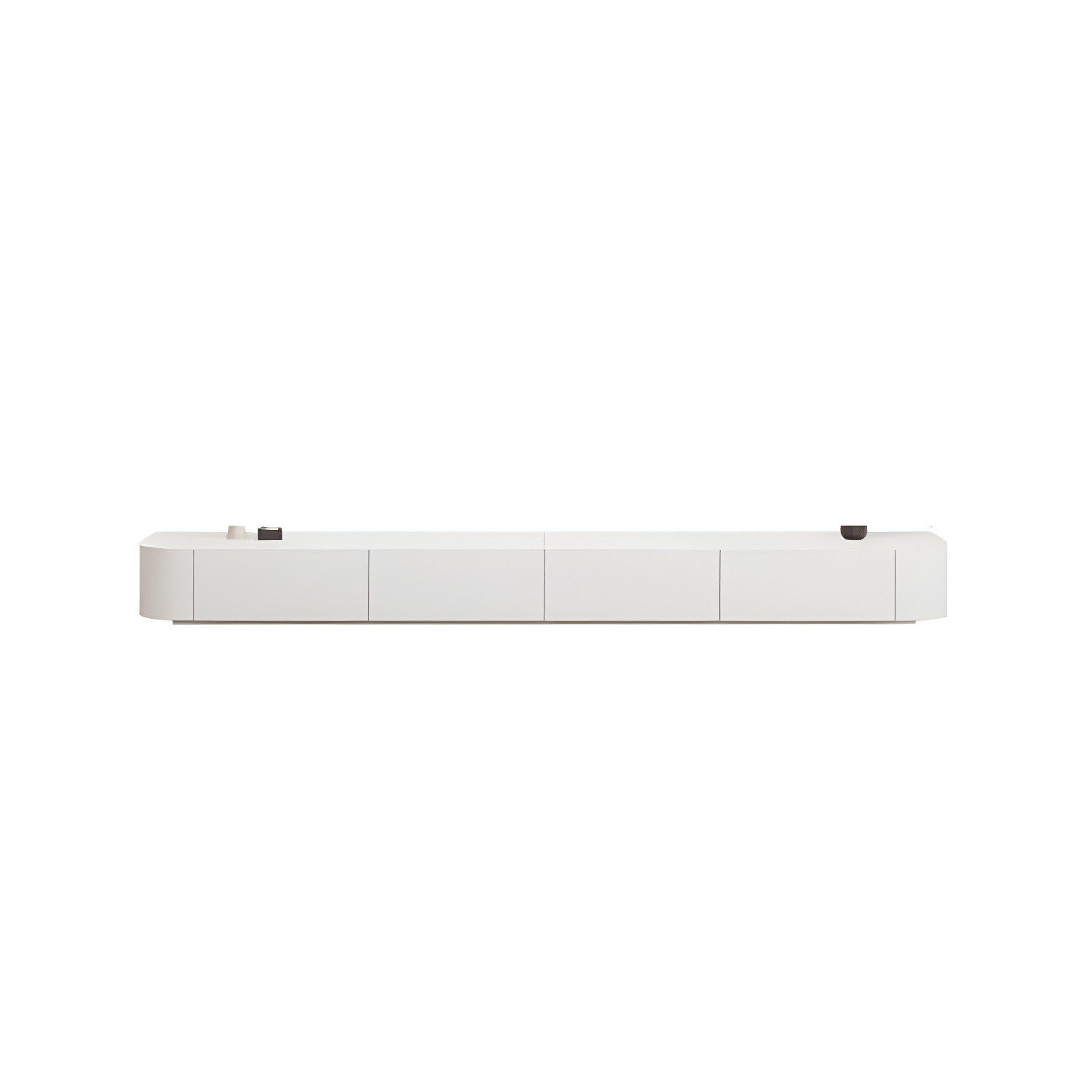 Modern White TV Stand | Ormau - image 21