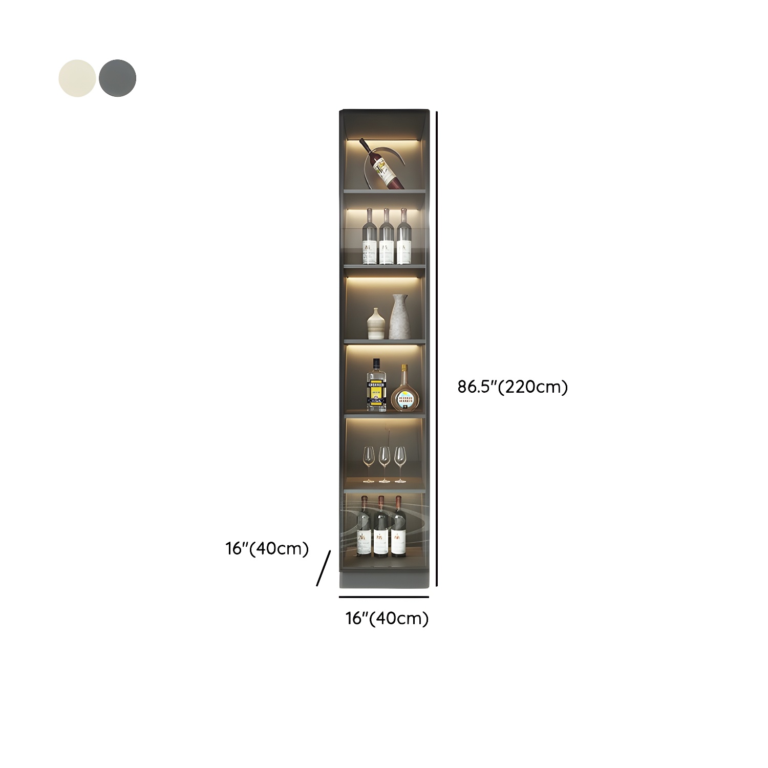 Modern Sideboard with Lighting | Ormau - image 16