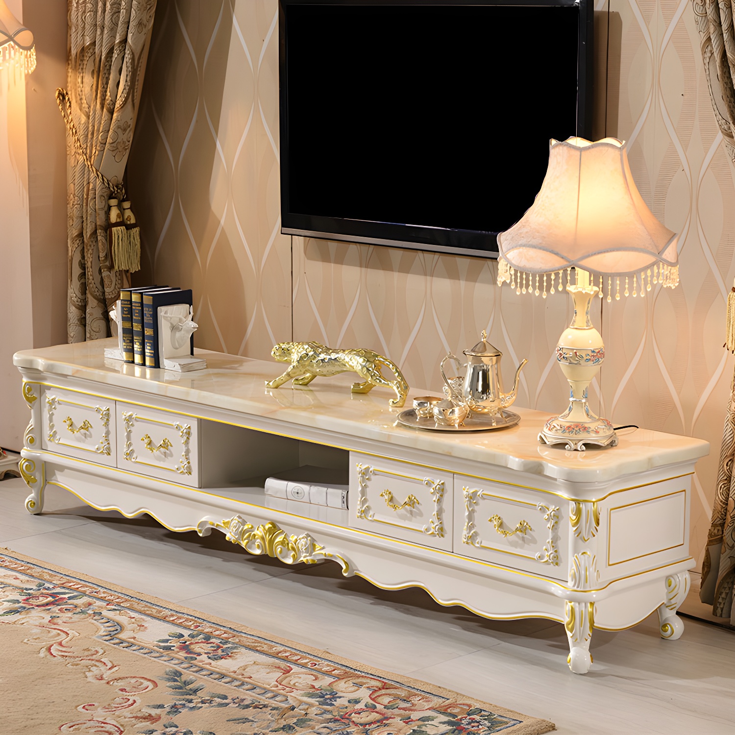 Marble Top TV Stand | Ormau - image 3