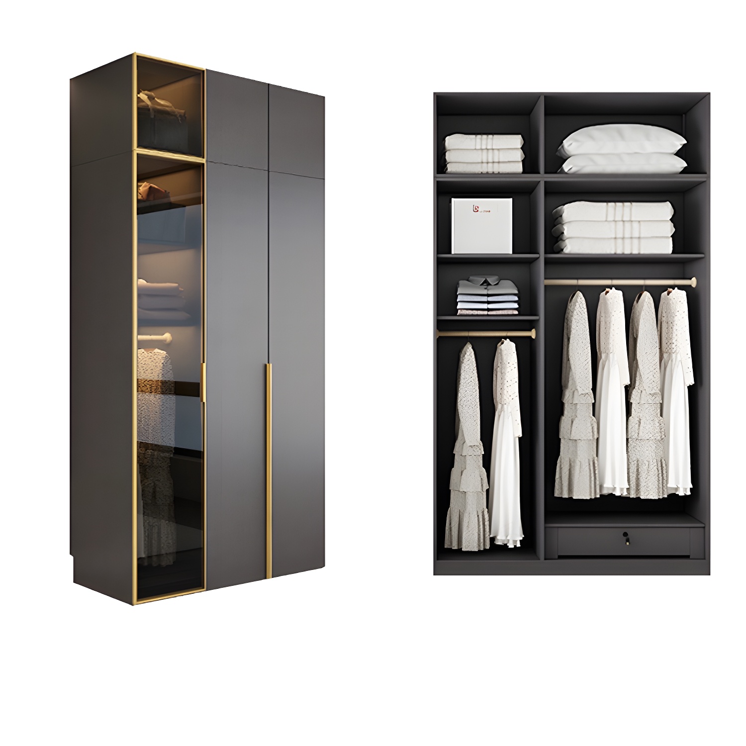 Modern Wardrobe Armoire | Ormau - image 34