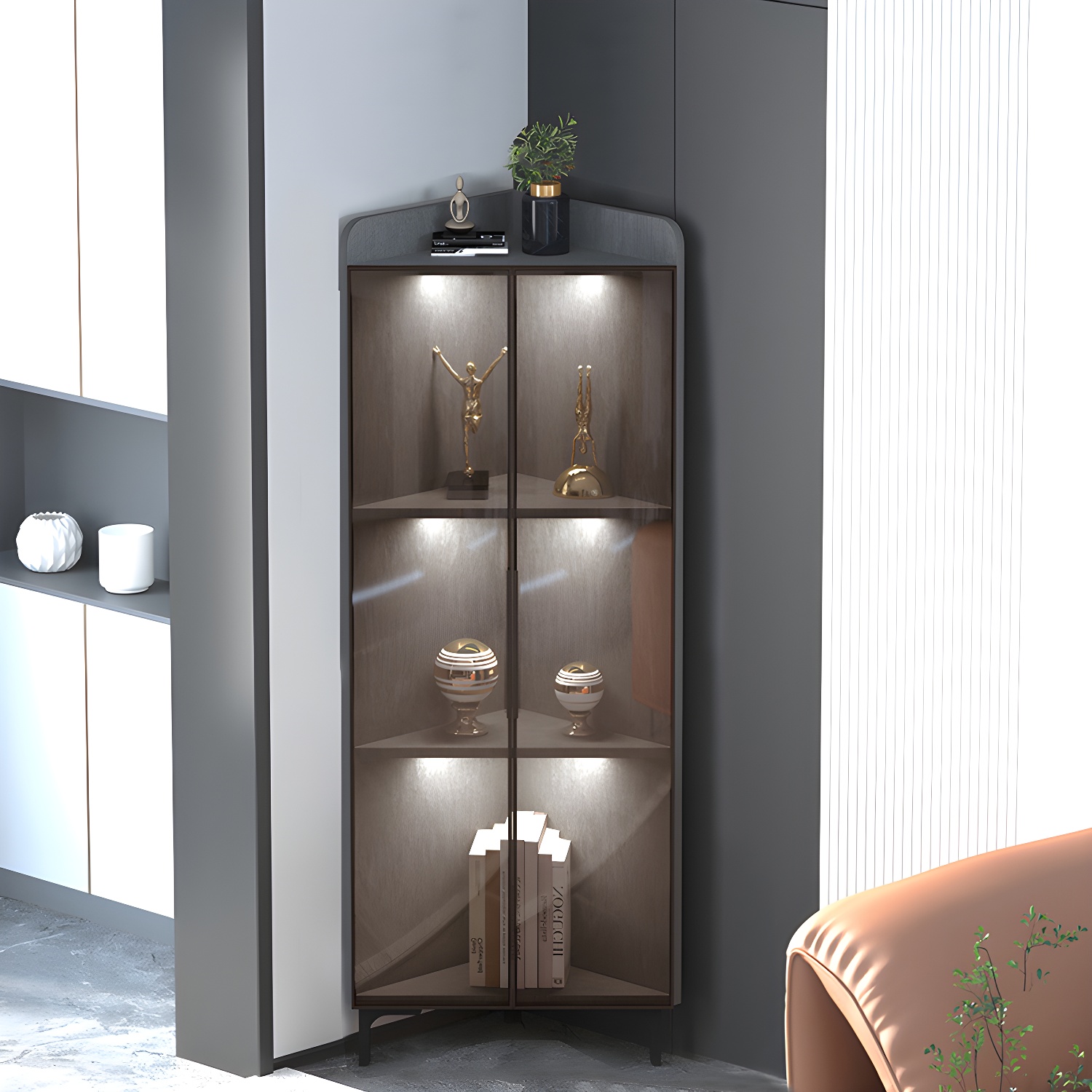 Corner Accent Cabinet | Ormau - image 22