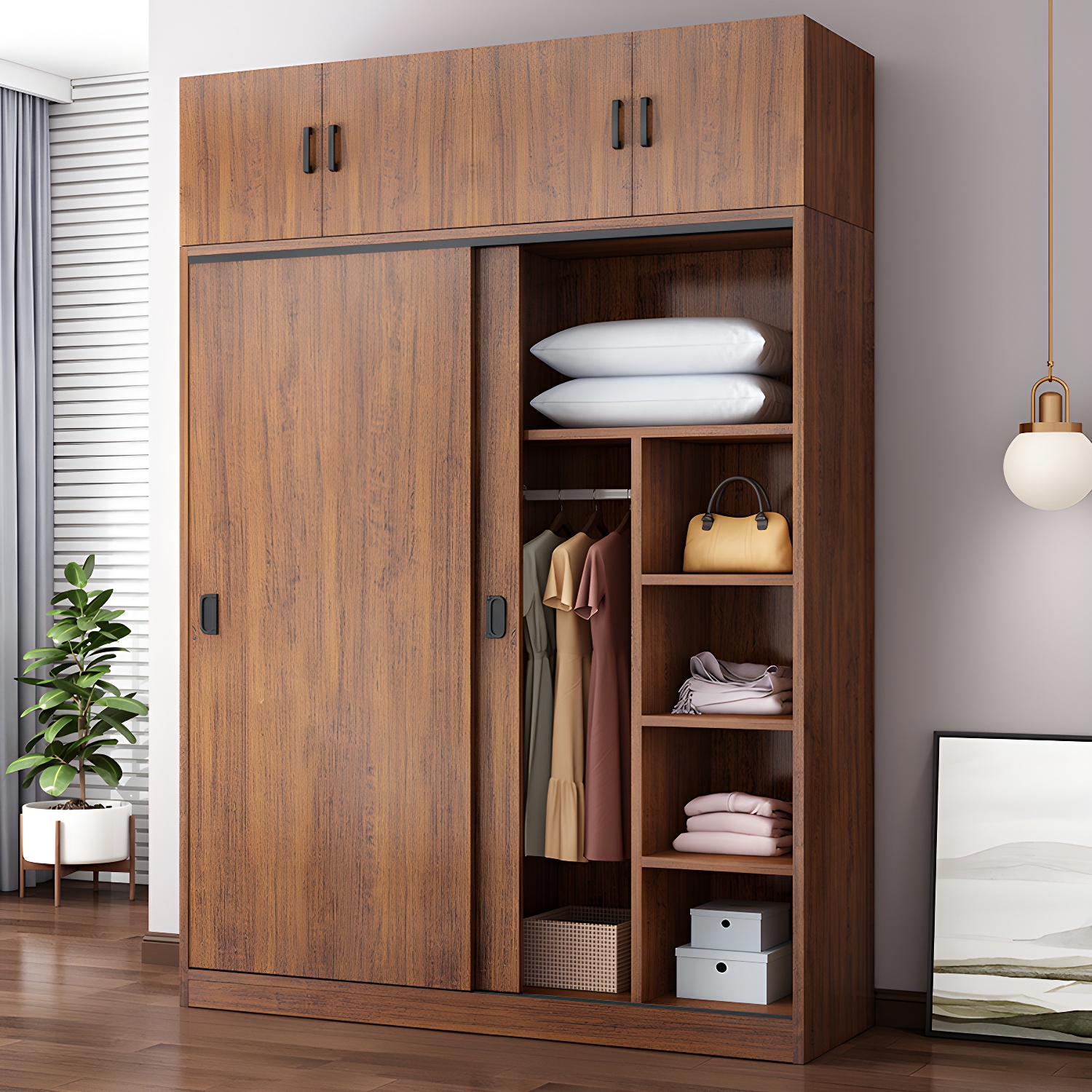 Solid Wood Wardrobe | Ormau - image 2