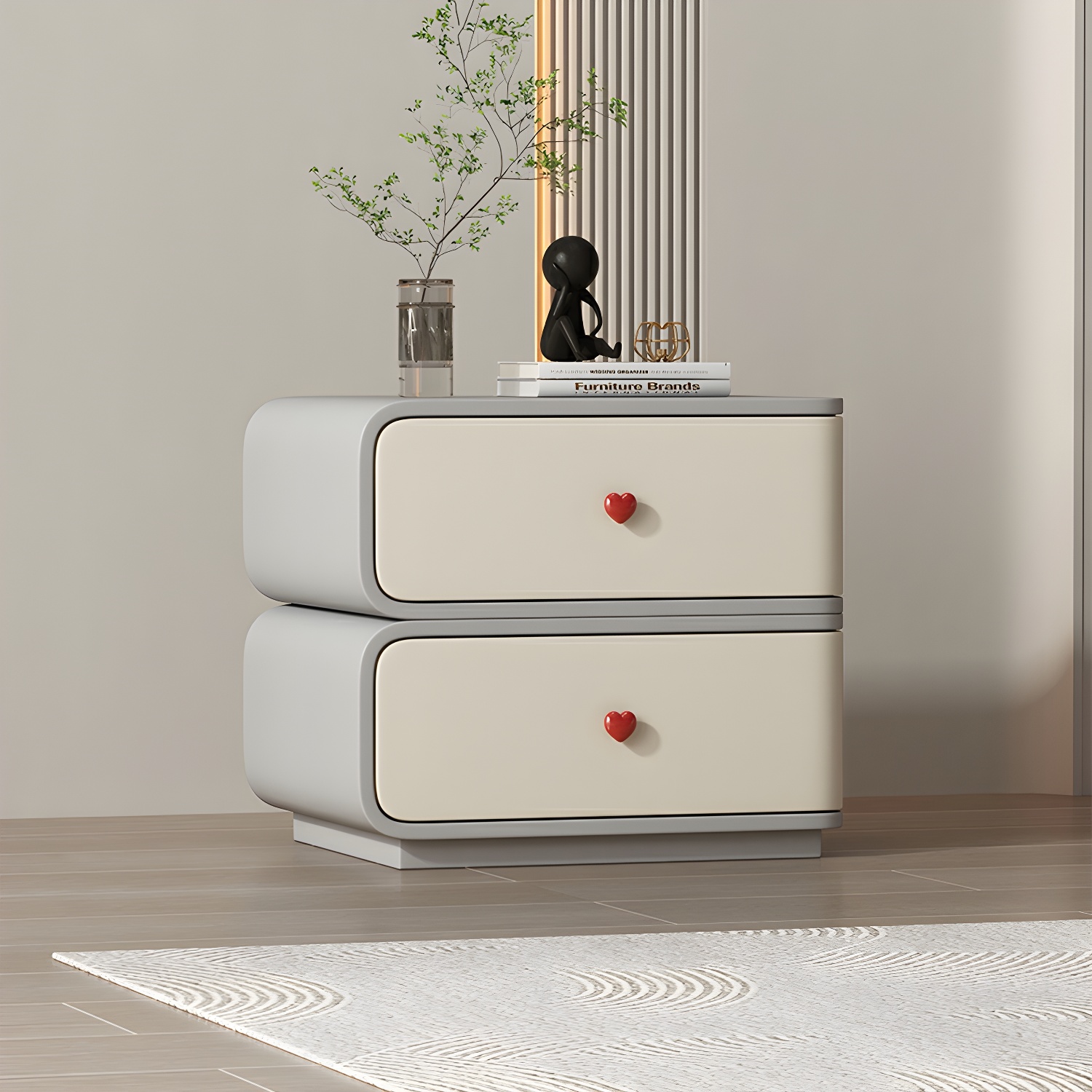 Modern Wood Nightstand | Ormau - image 4