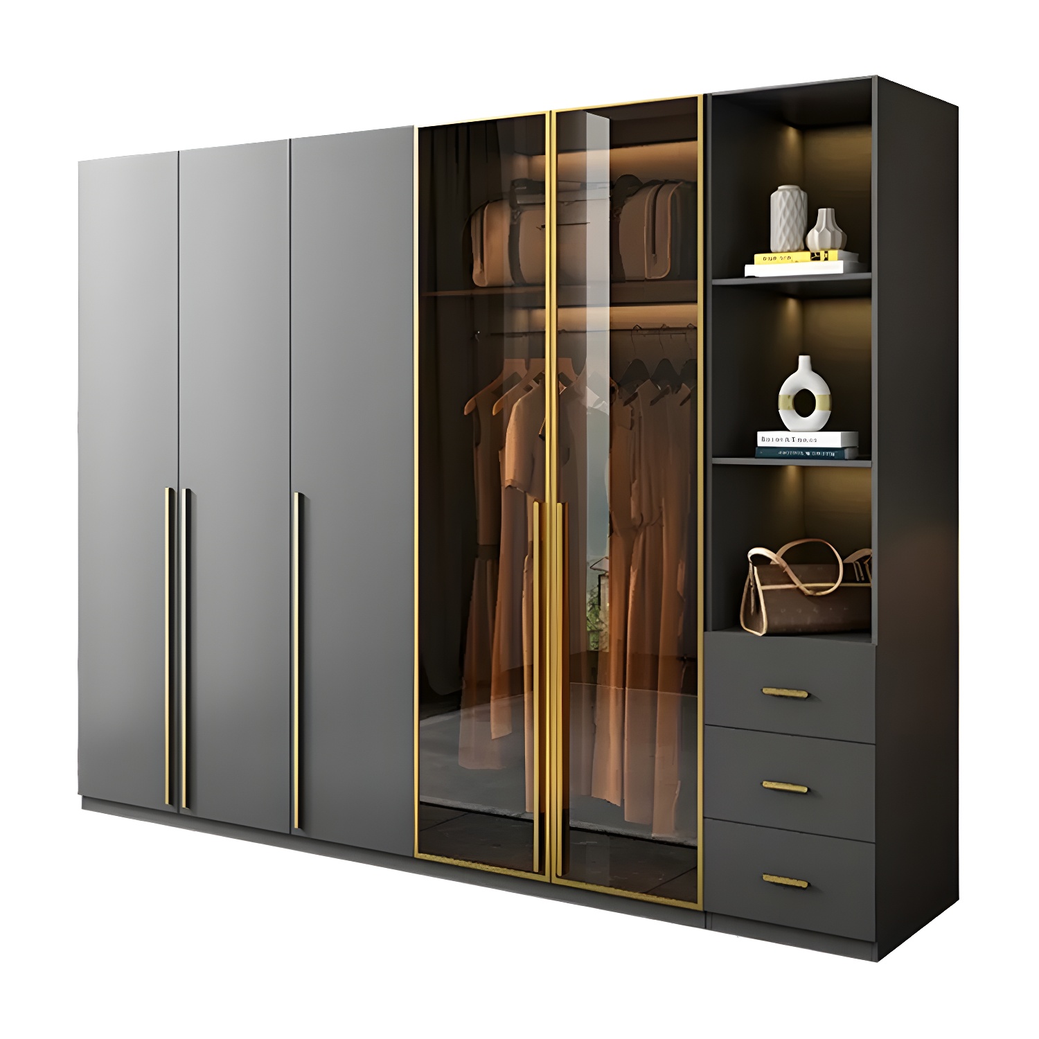 Modern Wardrobe Armoire | Ormau - image 57