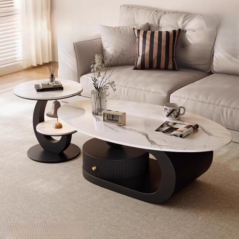 Elliptical Nesting Coffee Table | Ormau - image 5