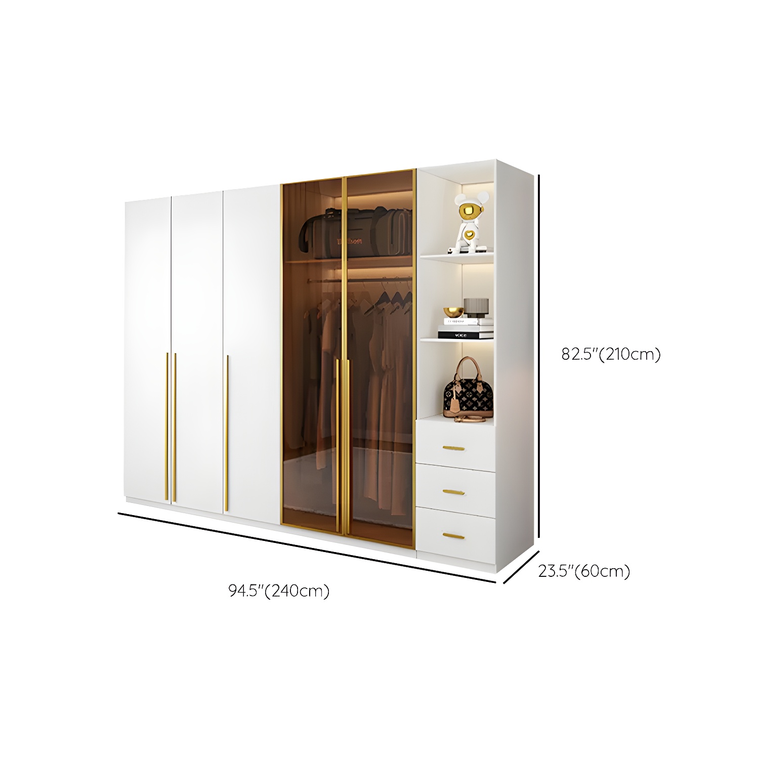 Modern Wardrobe Armoire | Ormau - image 19