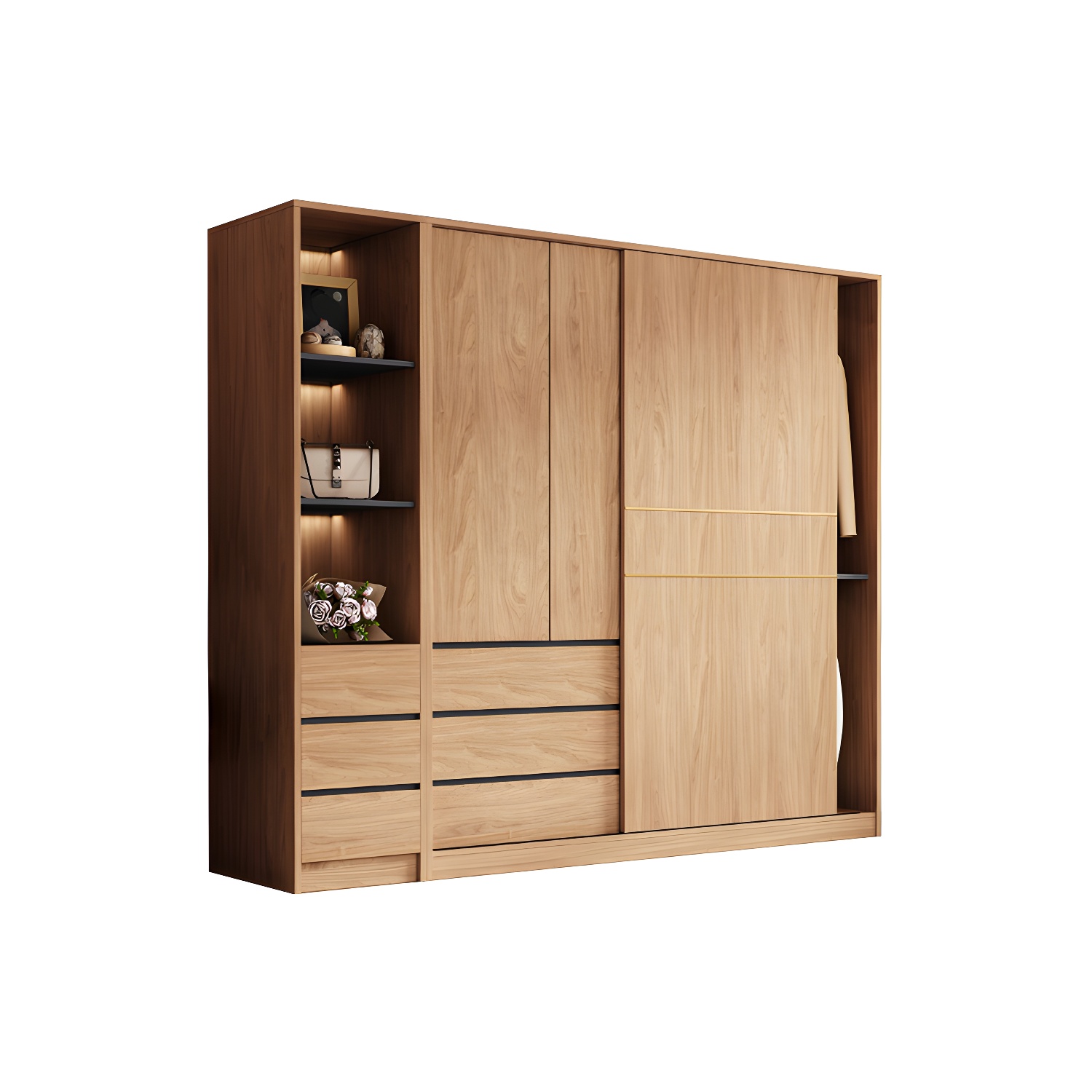 Contemporary Wardrobe Armoire | Ormau - image 30