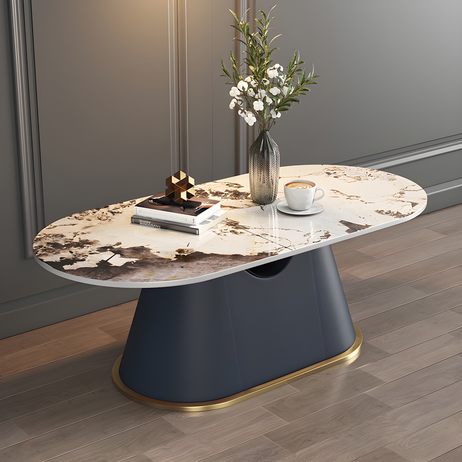 Glam Stone Coffee Table | Ormau - image 8