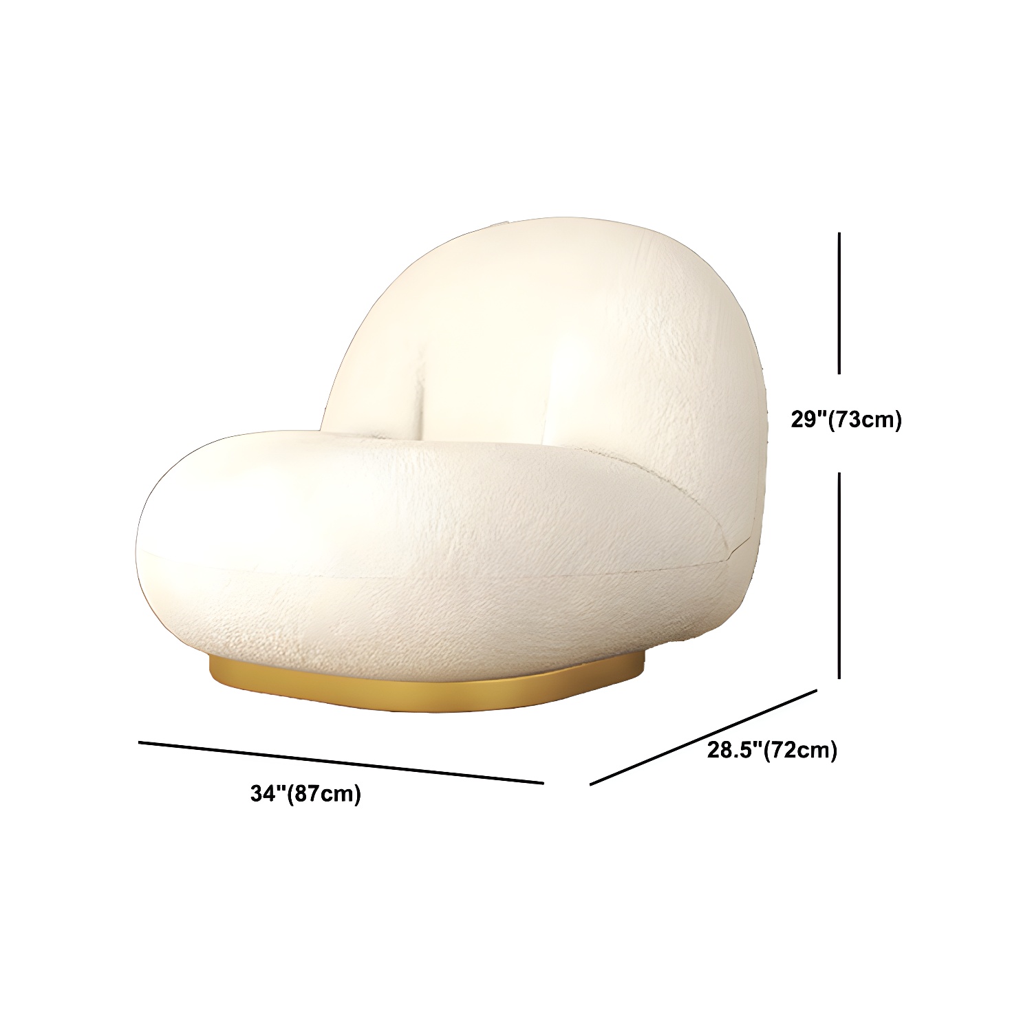 Curved Modern Sofa | Ormau - image 17