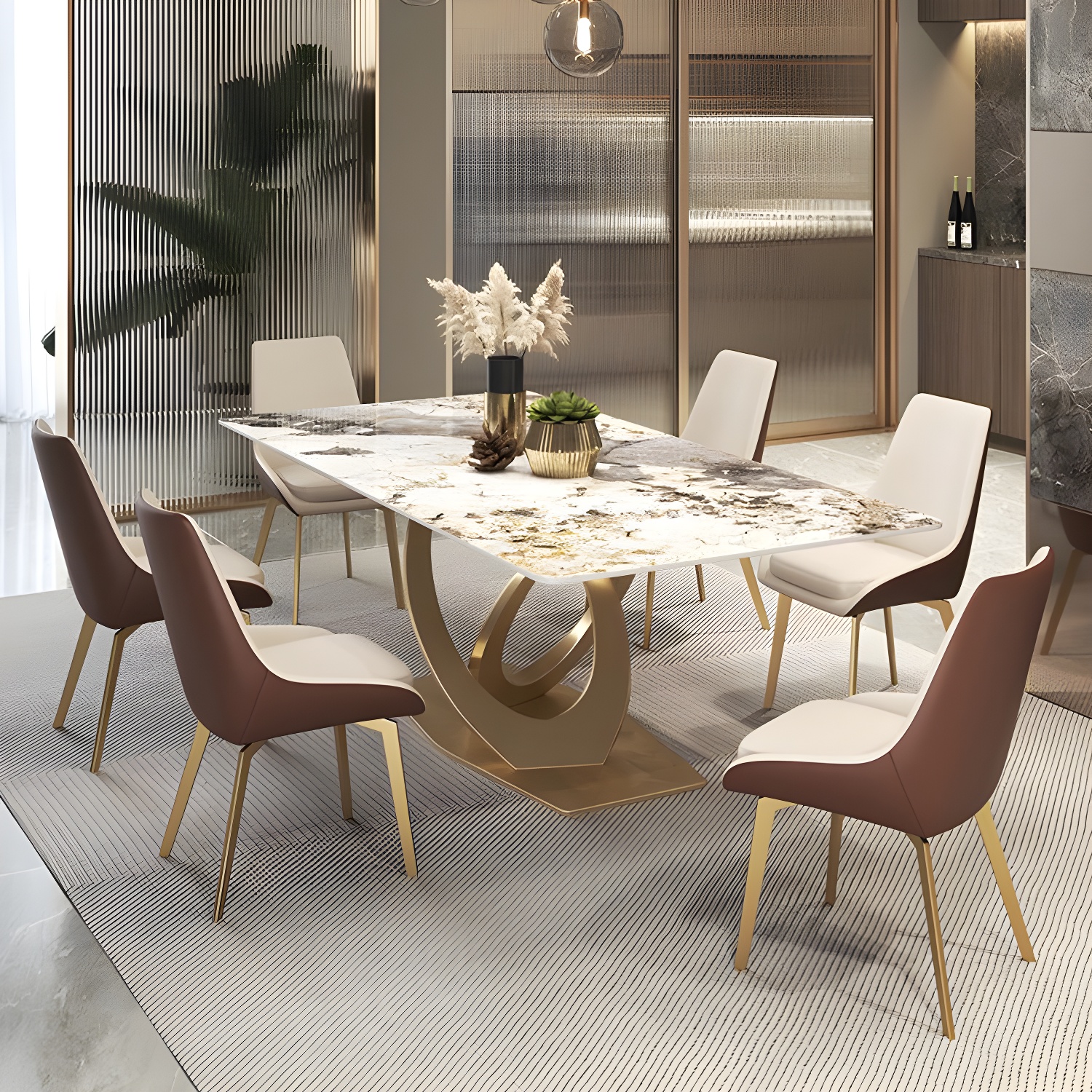Gloss Beige Dining Set | Ormau - image 13