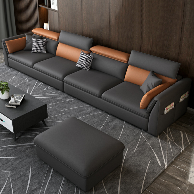 Gray Tech Cloth Sectional | Ormau - image 17