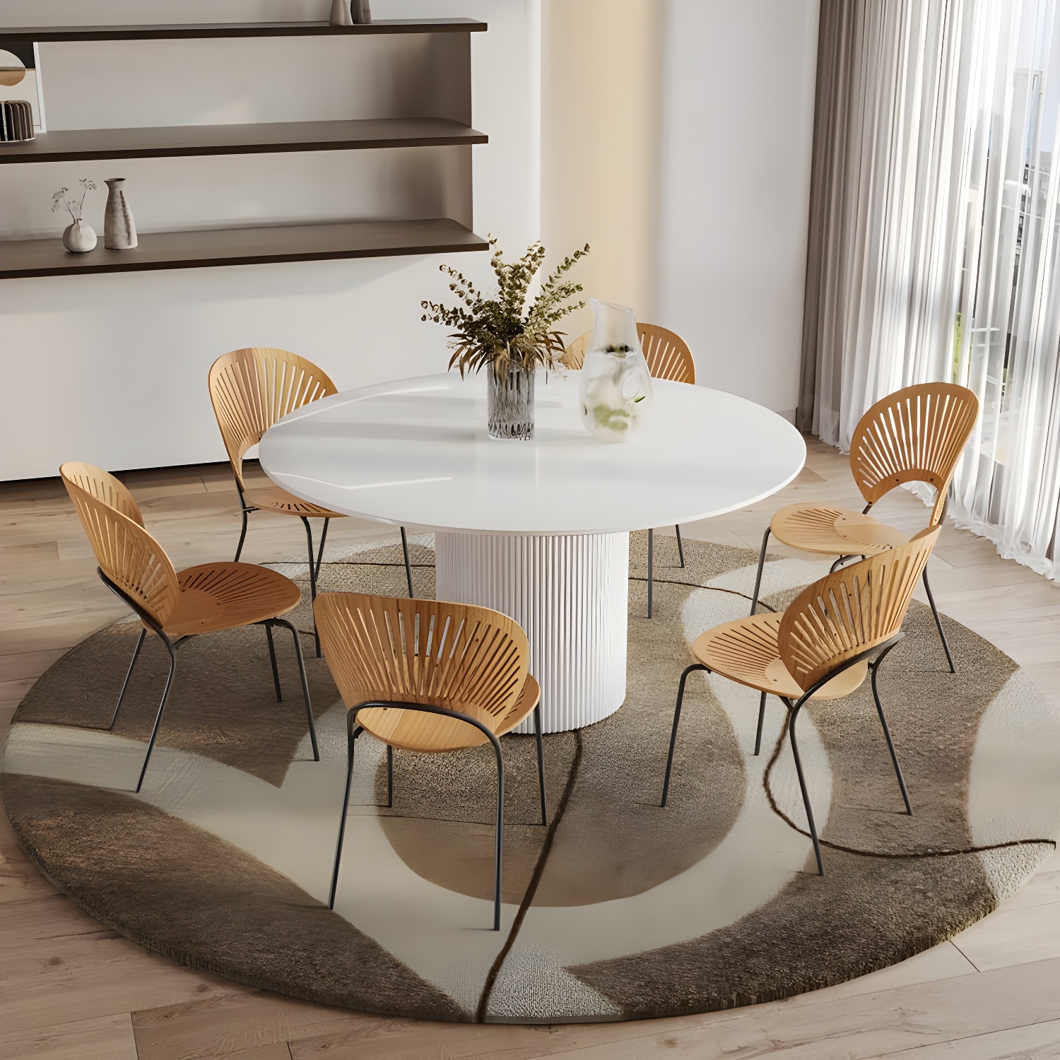Modern Stone Dining Set | Ormau - image 3