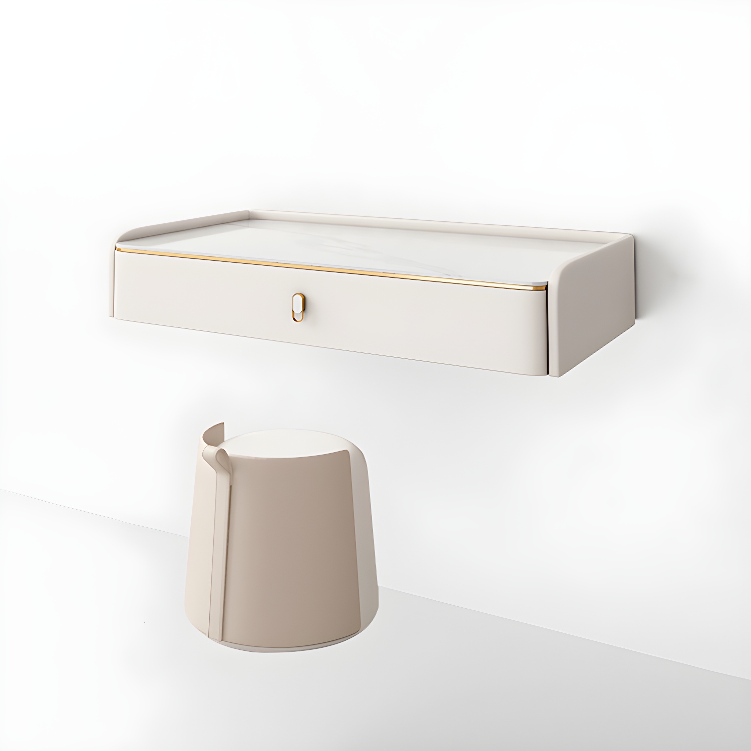 Glam Off-White Vanity | Ormau - image 10