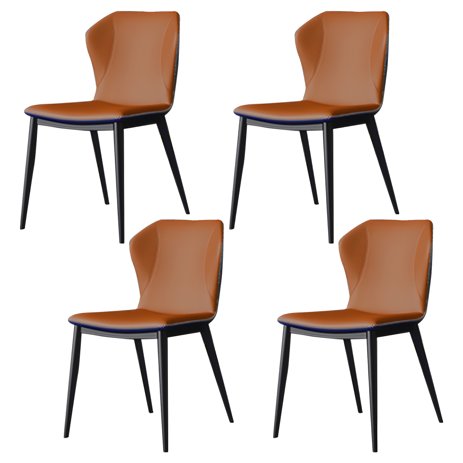 Wingback Leather Dining Chair | Ormau - image 28