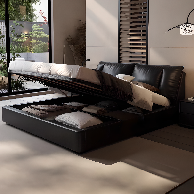 Down Upholstered Storage Bed | Ormau - image 16