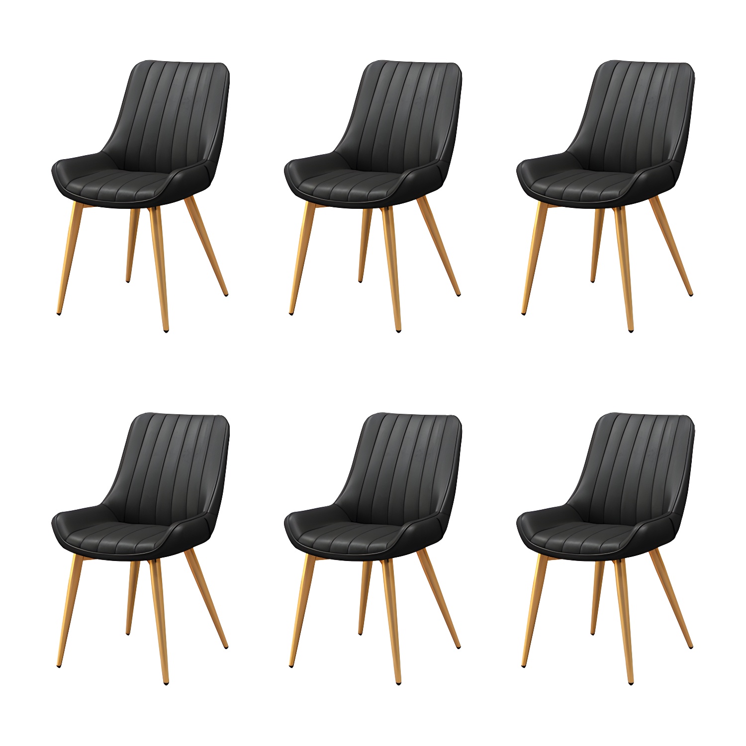 Faux Leather Dining Side Chair | Ormau - image 44