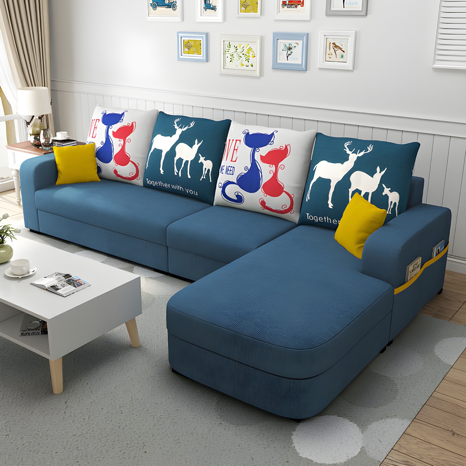 Modern L-Shape Sectional | Ormau - image 5