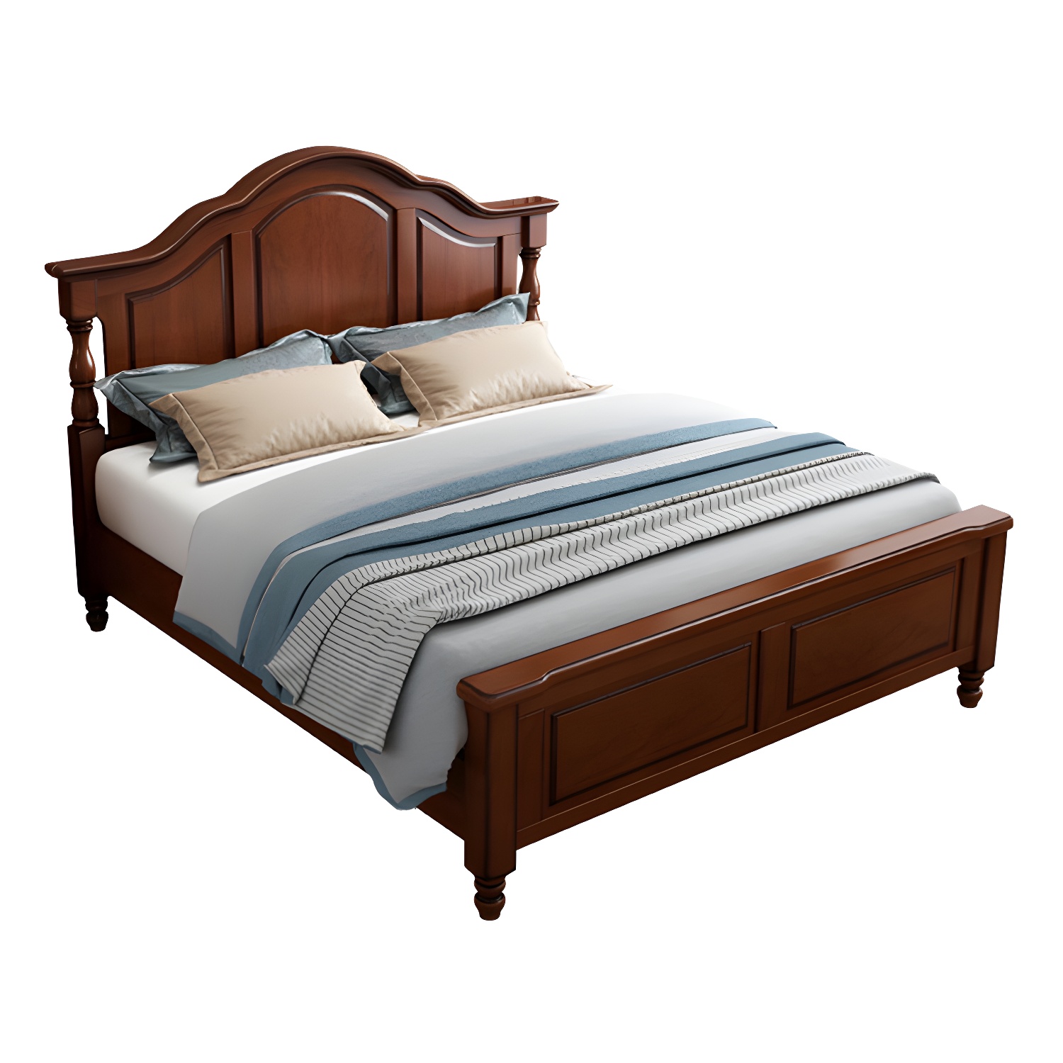Arched Mahogany Bed | Ormau - image 5